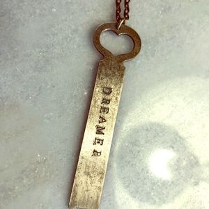 DREAMER Skeleton Key Necklace